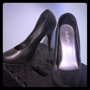 Black heels